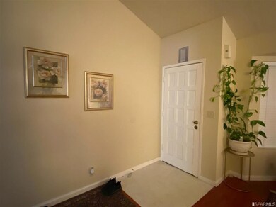 Front entry door of 39940 Sundale Dr.