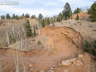 View of road switchback created to ensure construction vehicles can acces top