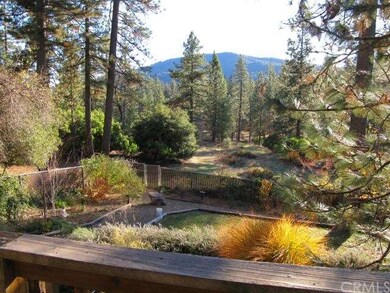 View from back deck, green belt between homes