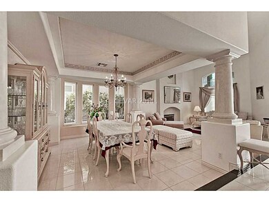 Property Photo. Formal dining room with marble flo