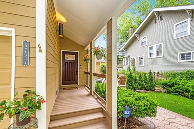 Key covered front porch for your package deliverie