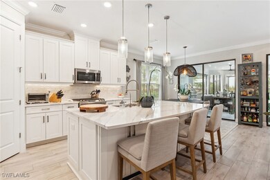 Kitchen featuring appliances with stainless steel