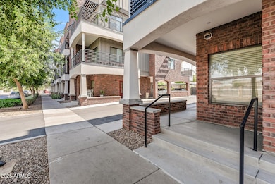 Sidewalk view