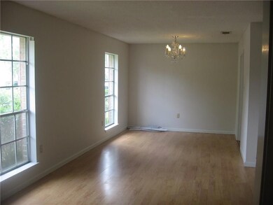 Formal living room/dining room area