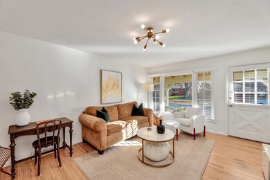 Refinished hardwood floors.