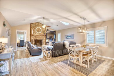 Dining area featuring a healthy amount of sunlight