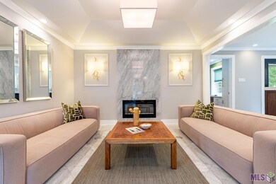 The marble flooring was hand selected from the qua