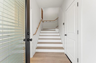 As you enter the front door. (Photos are from mode