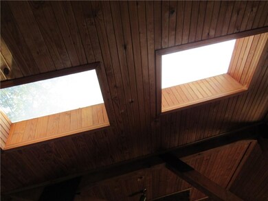 Skylights bring the beauty indoors.