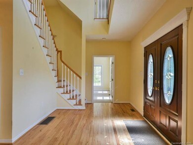 A welcoming and spacious open foyer.