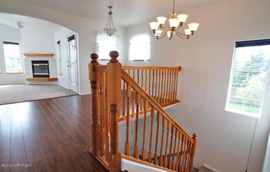 Top of Stairs into Living Room