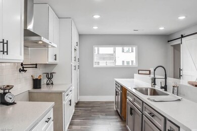 Stunning kitchen with solid surface counters!