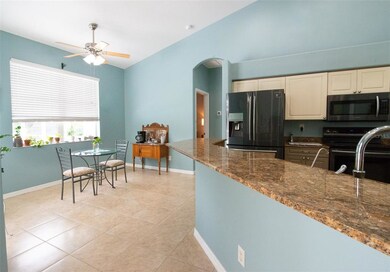 An elongated Breakfast Bar is a great location to 