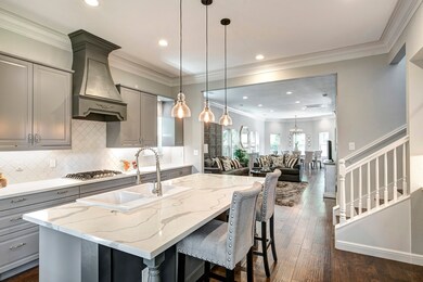 The Large island has counter seating and plenty of
