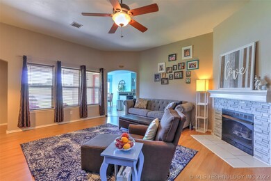 A Closer look at the Updated Fireplace Surround an