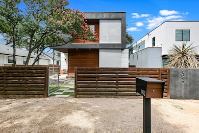 Front of Home, Fenced with Gate