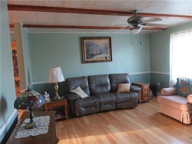 Maple Flooring in the living room great paint colo