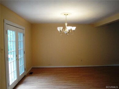 The light filled dining room is the perfect place 