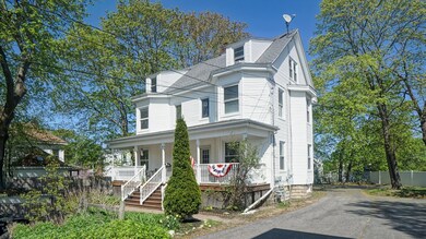 Exterior w/driveway to rear parking