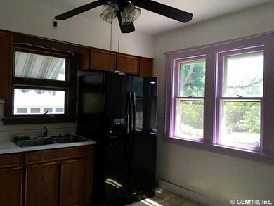 Kitchen. Kitchen area with double stainless steel 