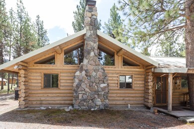 Exterior Fireplace Main Cabin
