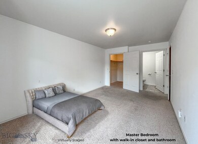 Master Bedroom: virtually staged