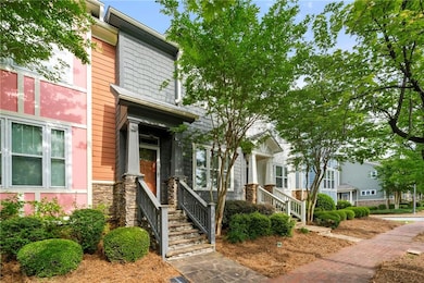 View of front of house with stone siding