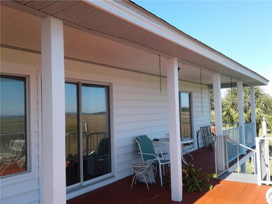 Rear deck with access from the great room and mast