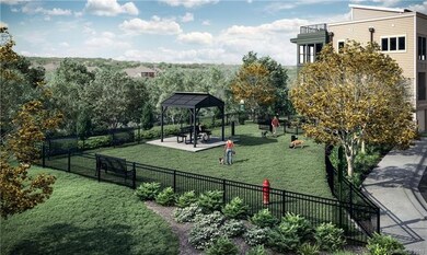 On-site dog park rendering