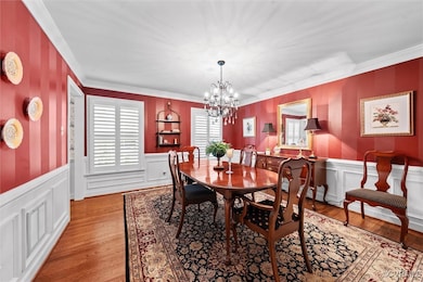 Dining area featuring plenty of natural light, a c