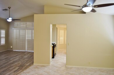 view of living room and dining room