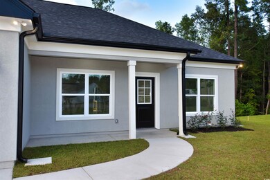 Exterior space with a yard