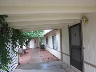 Covered patio