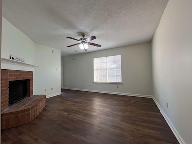 Spacious Great room with Gas log Fireplace. Also L