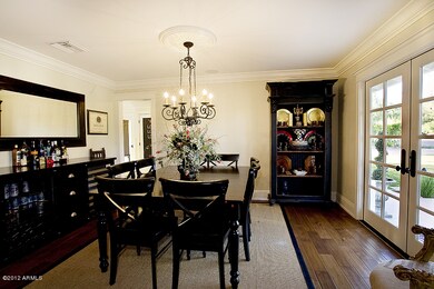 Formal Dining Room Opens to the Patio