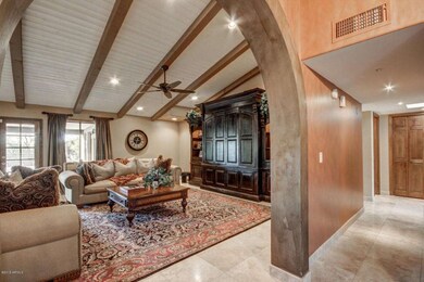 entry way view of family room