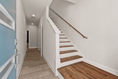 First floor living features two bedrooms