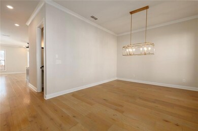 Dining room featuring hardwood / wood-style floors