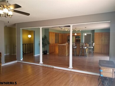 Family room or formal dining room, looking towards