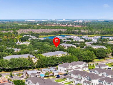 Bahama Bay in the foreground. The Magic Kingdom is in the background.