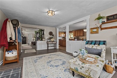 Family Room Opens to the Kitchen/Dining Area and F