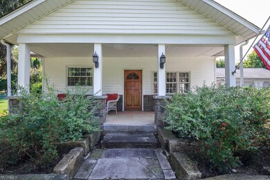 Beautiful front porch entry!