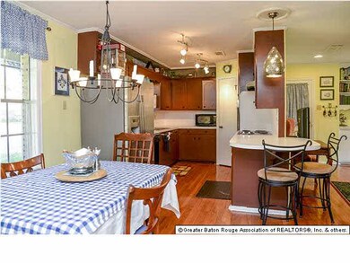 open kitchen and dining