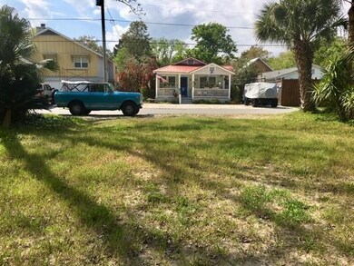 View from rear of lot looking toward street.