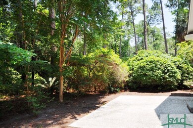 Private back yard over looking patio