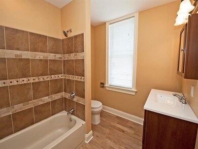 All New Hall Bath Room with Tiled Shower