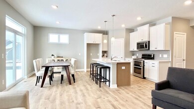 Open concept at its' finest.  *Photo is of a staged model.  Actual home may offer different features and colors