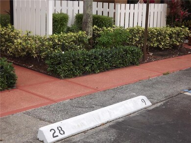 Parking space almost directly in front of building