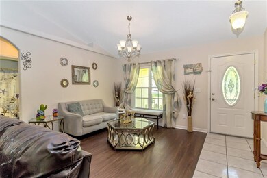 Nice welcoming entry.  Currently used as a formal 