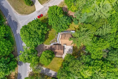 from above